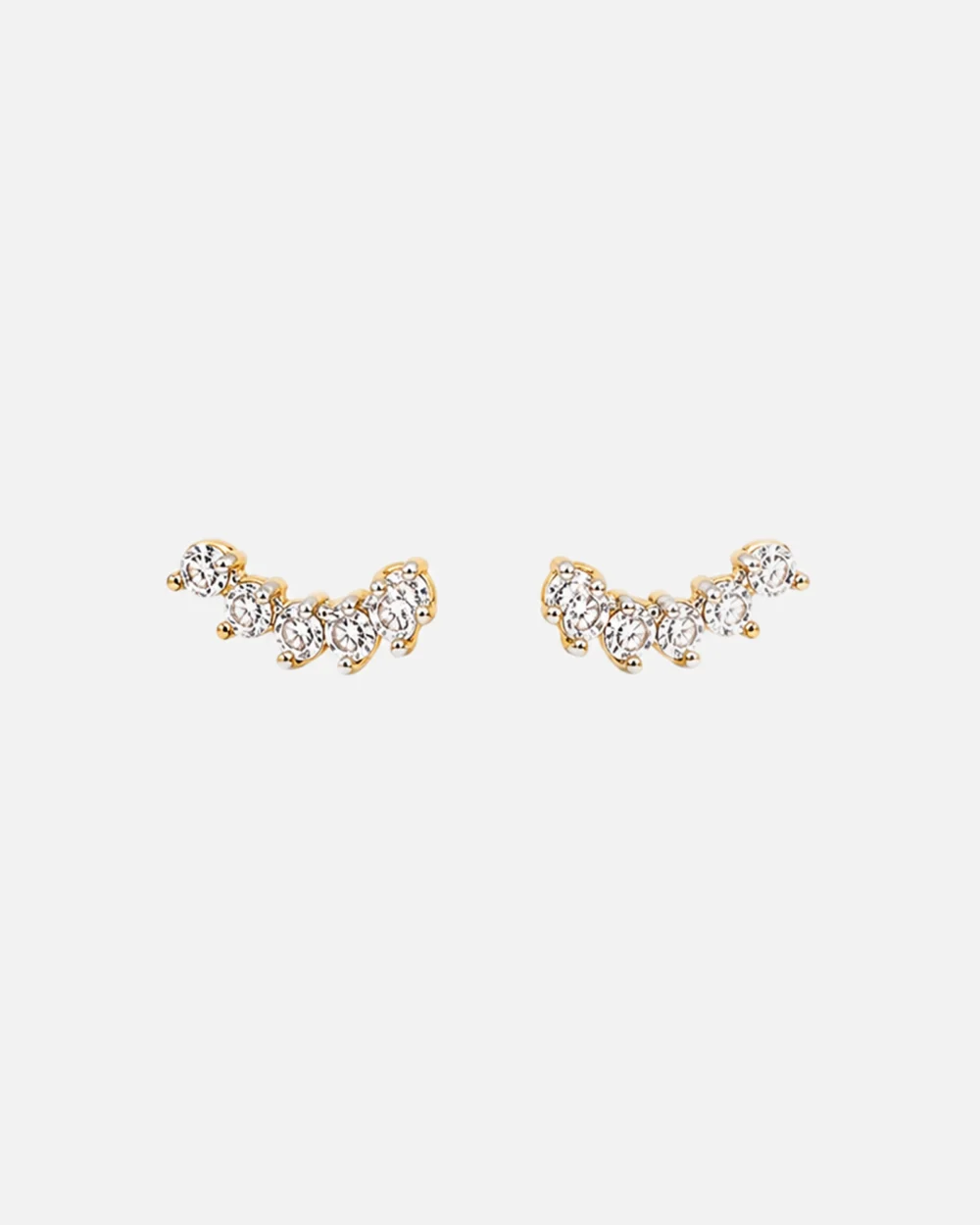 Aurora Ear Climber Stud Earrings