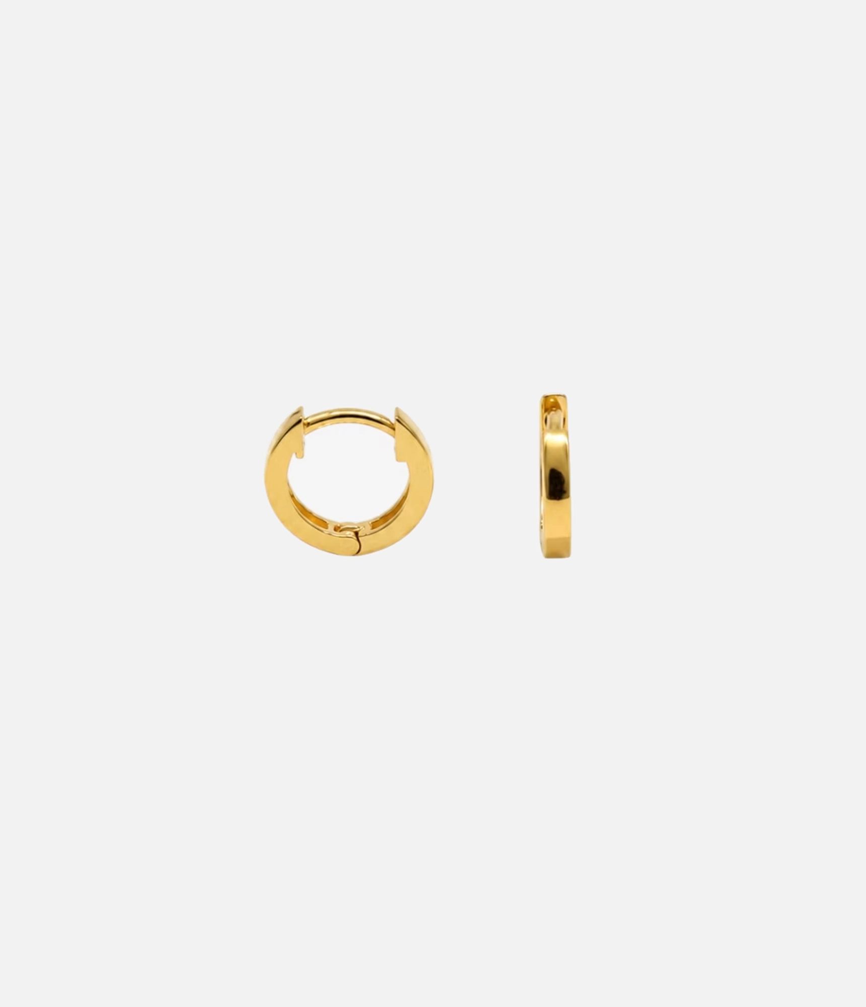 Classic Gold Huggie Hoop Earrings_02