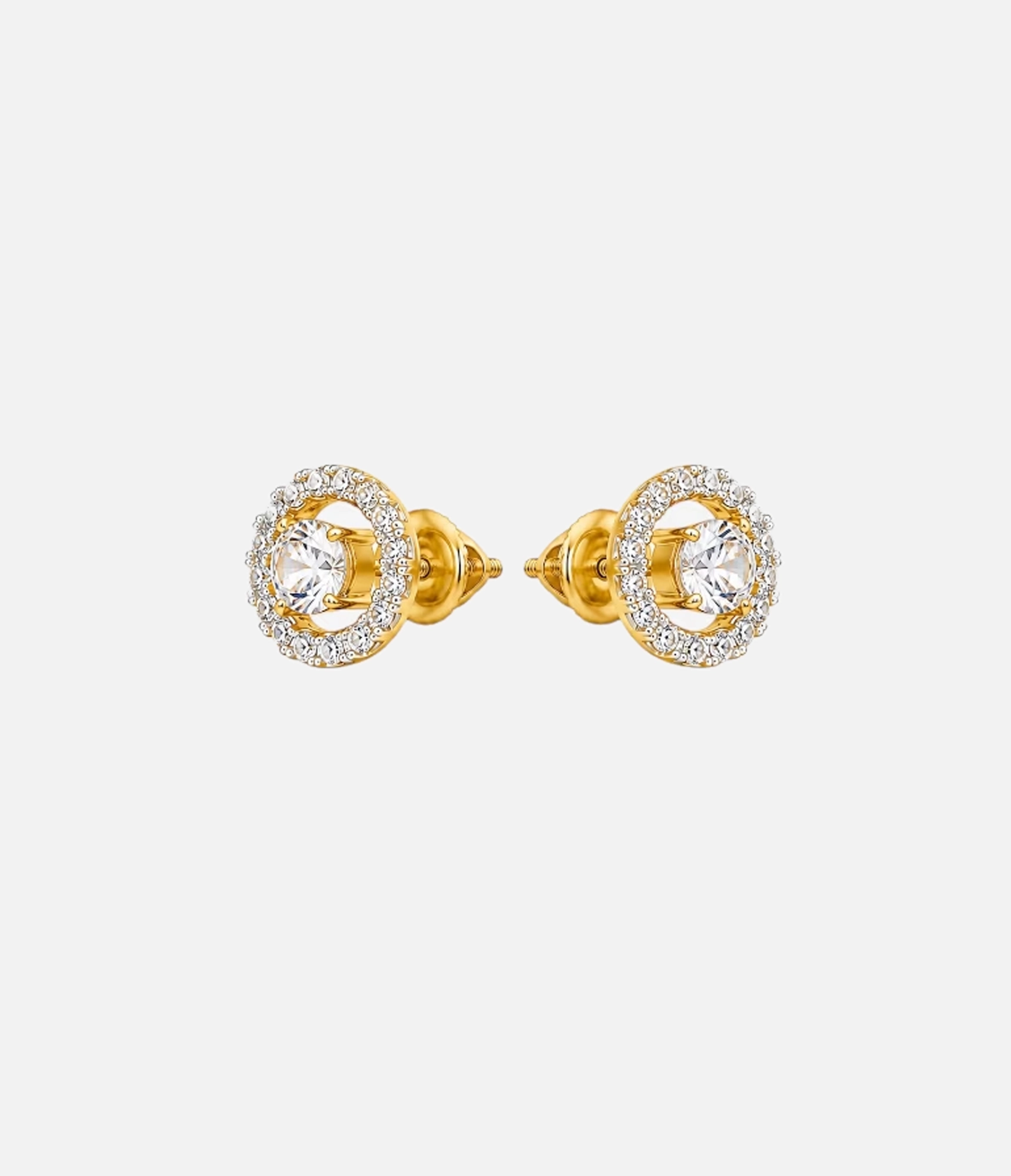Classic Halo Solitaire Stud Earrings_02