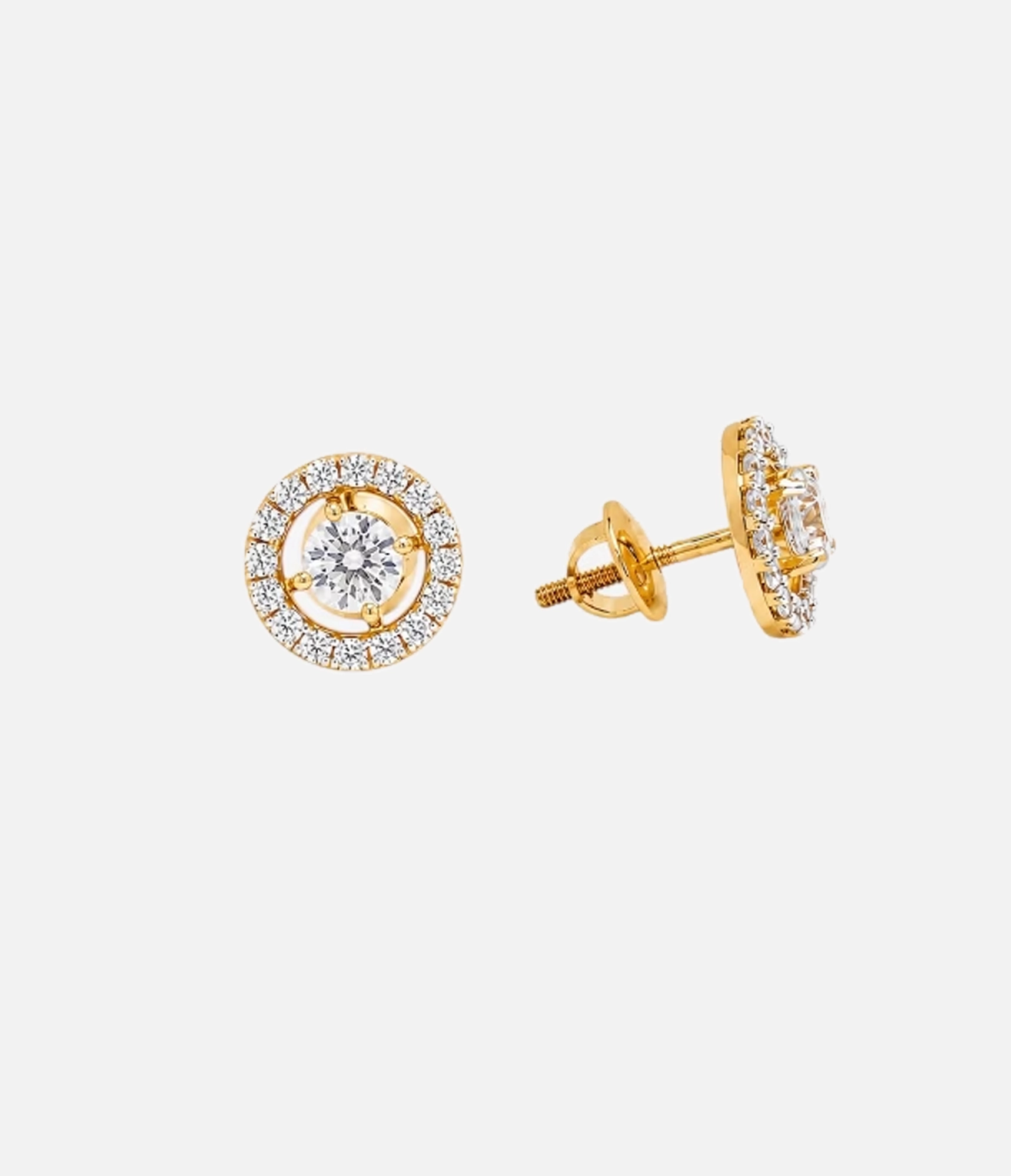 Classic Halo Solitaire Stud Earrings_04