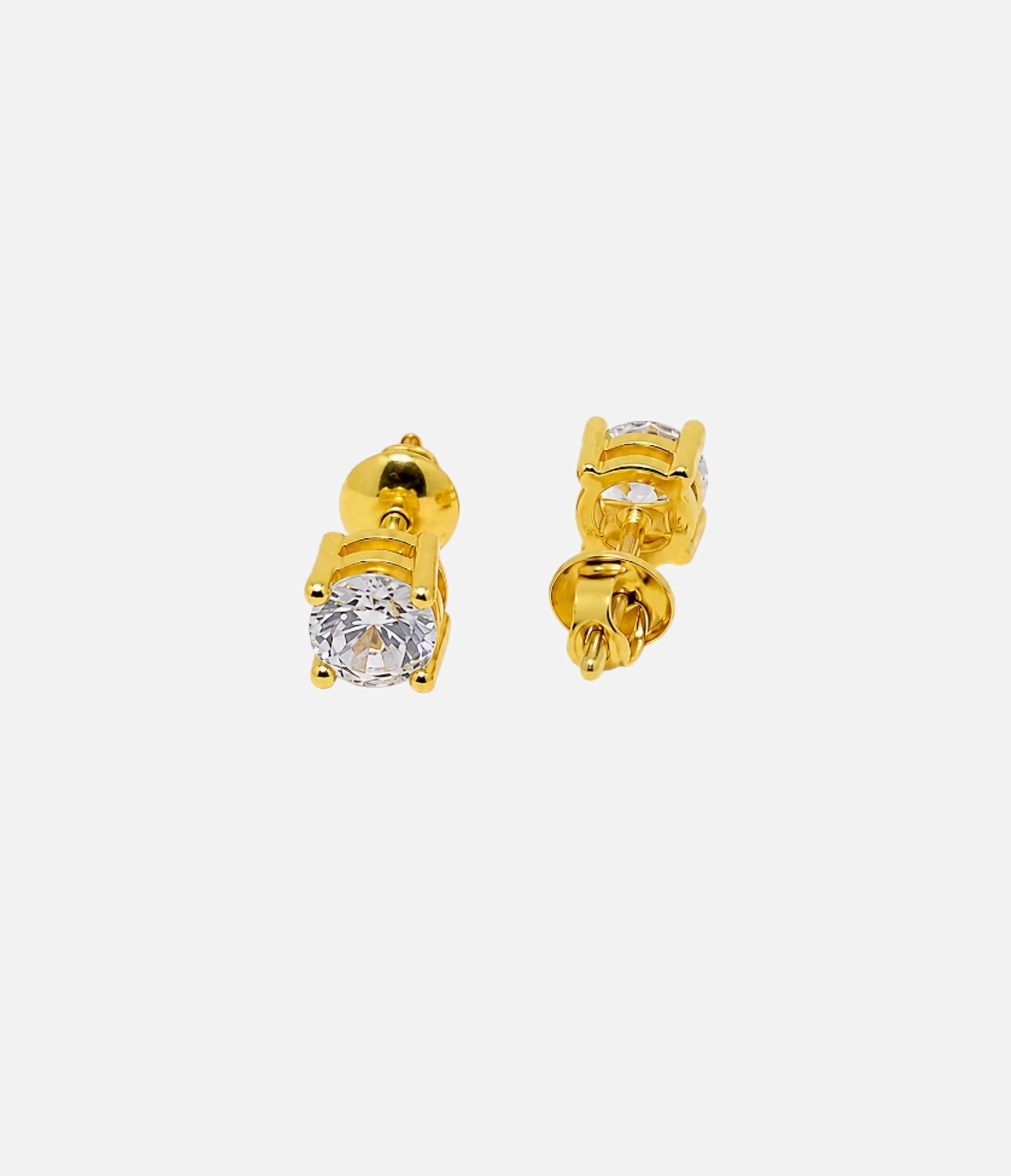 Classic Solitaire Stud Earrings_03