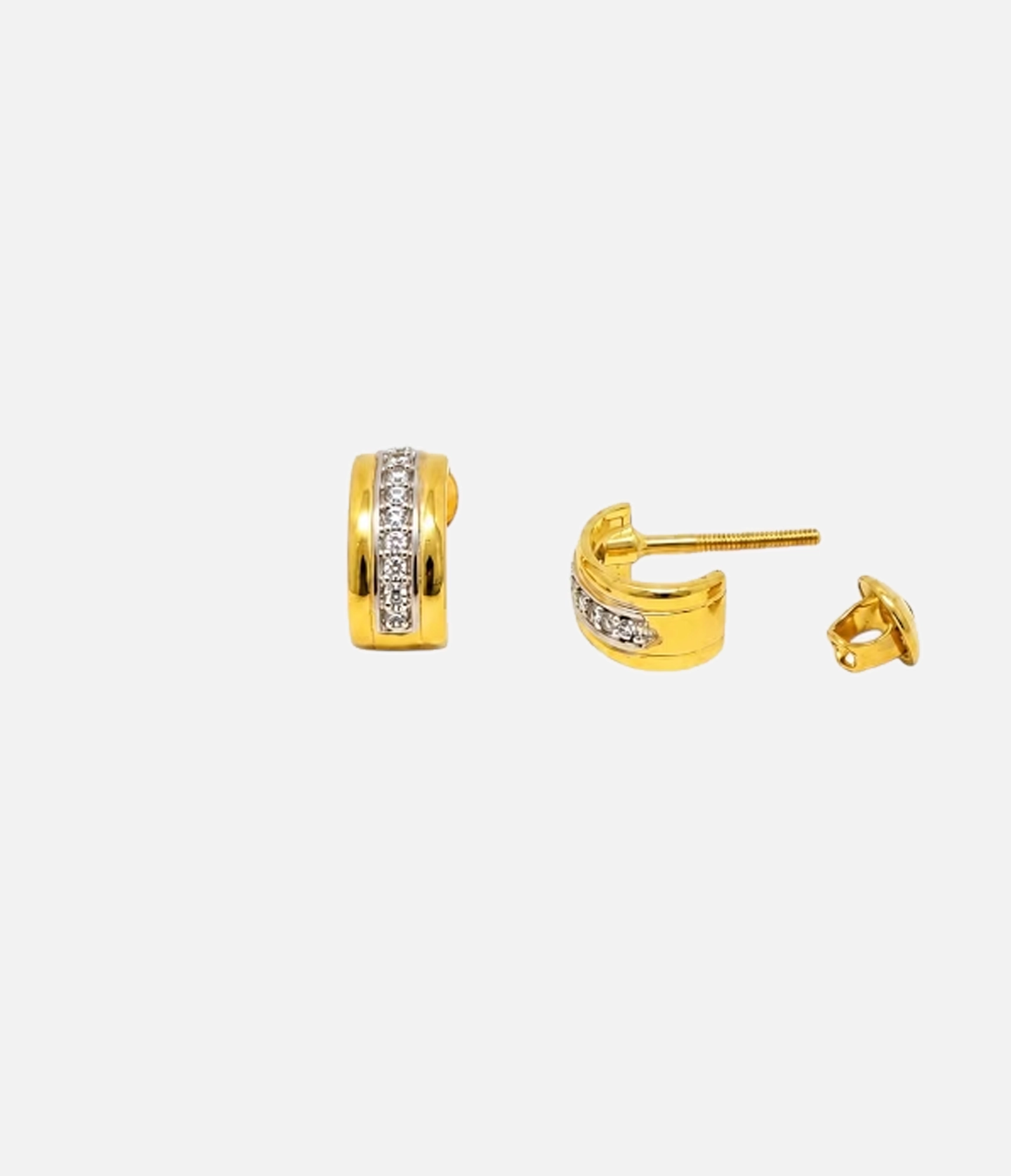Lumiere Barrel Huggie Earrings_03