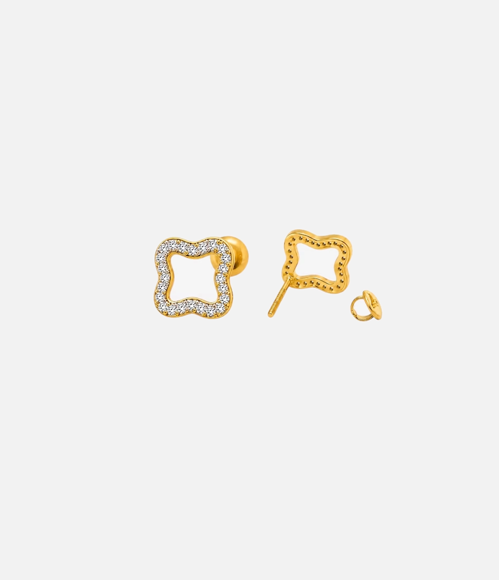 Luna Clover Stud Earrings_02