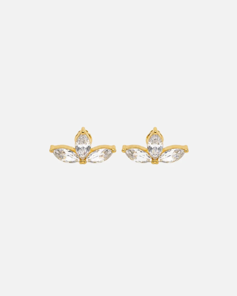 Marquise Bloom Stud Earrings