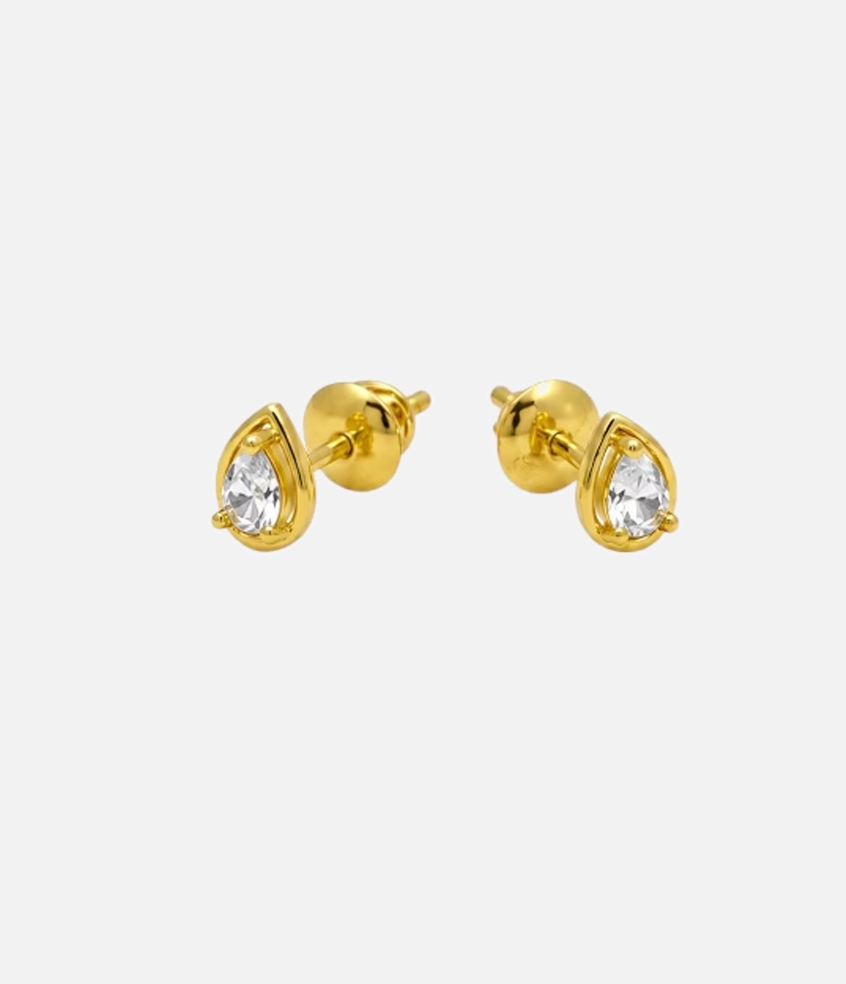 Pear Solitaire Stud Earrings_03