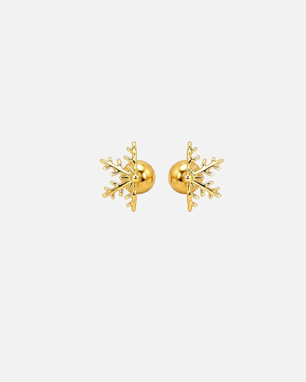 Snowflake Stud Earrings