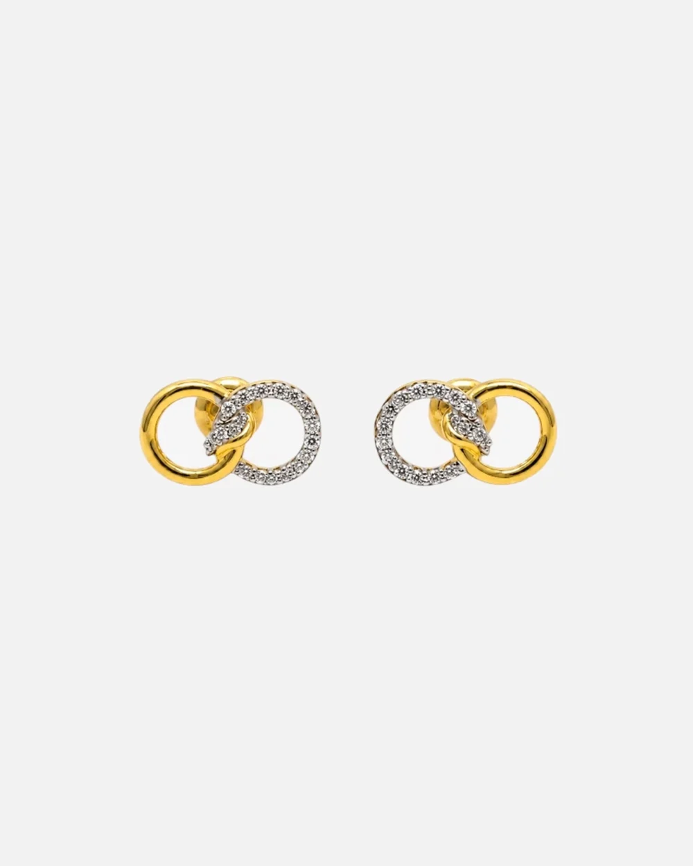 Unity Link Stud Earrings