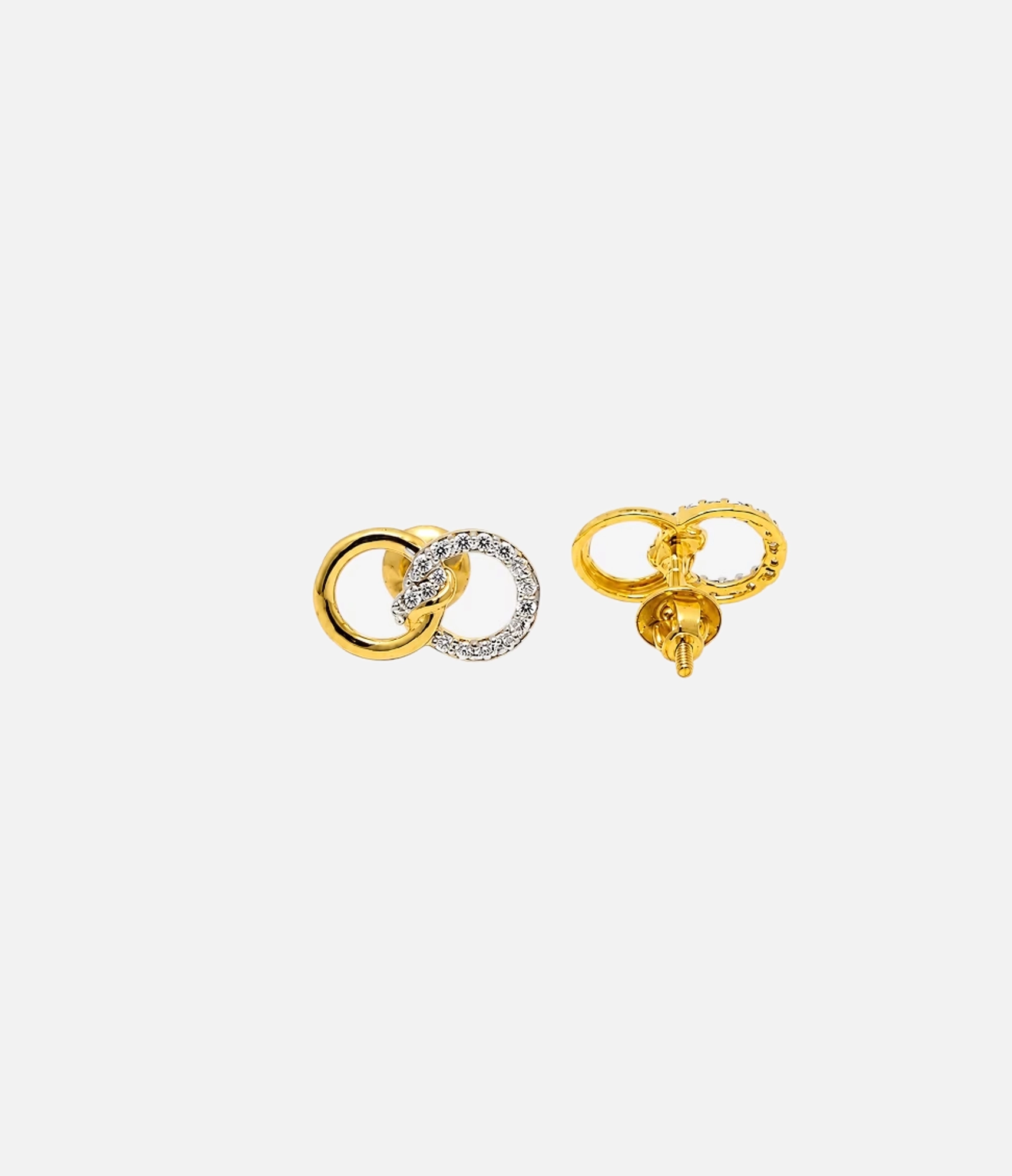 Unity Link Stud Earrings_02