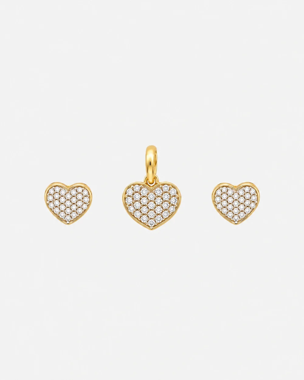 Sweetheart pendent set
